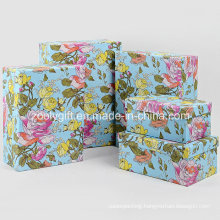 Wholesale Customized Flower Printing Paper Gift Packaging Boxes